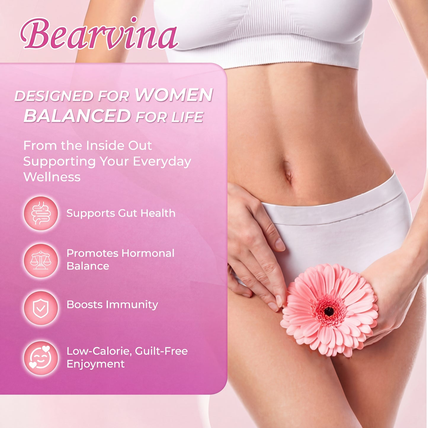 Bearvina Women's Probiotic Gummies