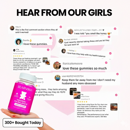 Bearvina Gummies - Vaginal PH Balance