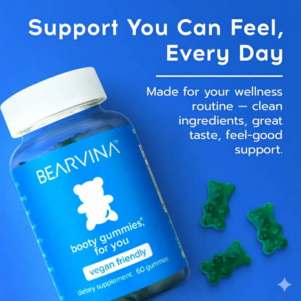Bearvina Gummies - Womens Berry Flavored Supplements