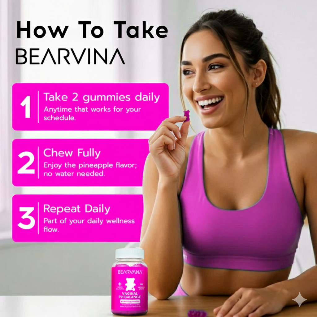 Bearvina Gummies - Vaginal PH Balance